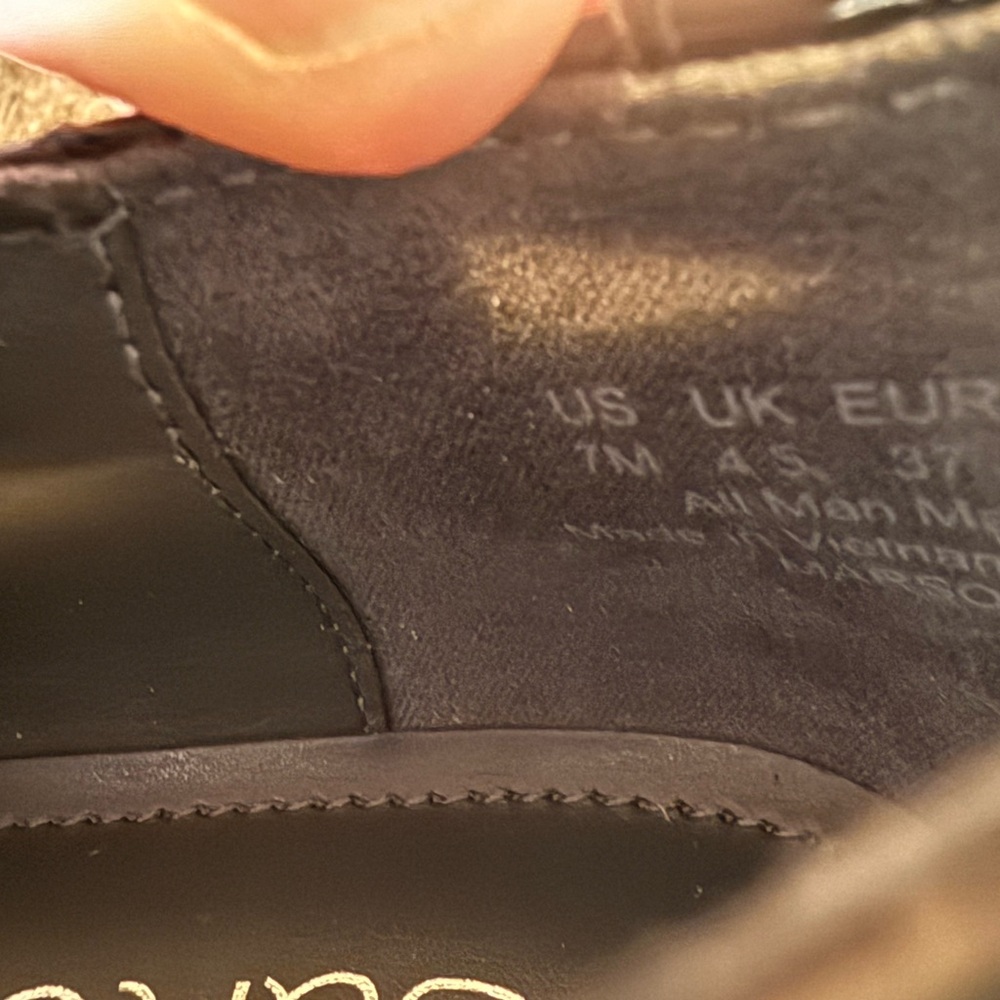 Black Franto Sarto Shoes - Picture 6 of 6